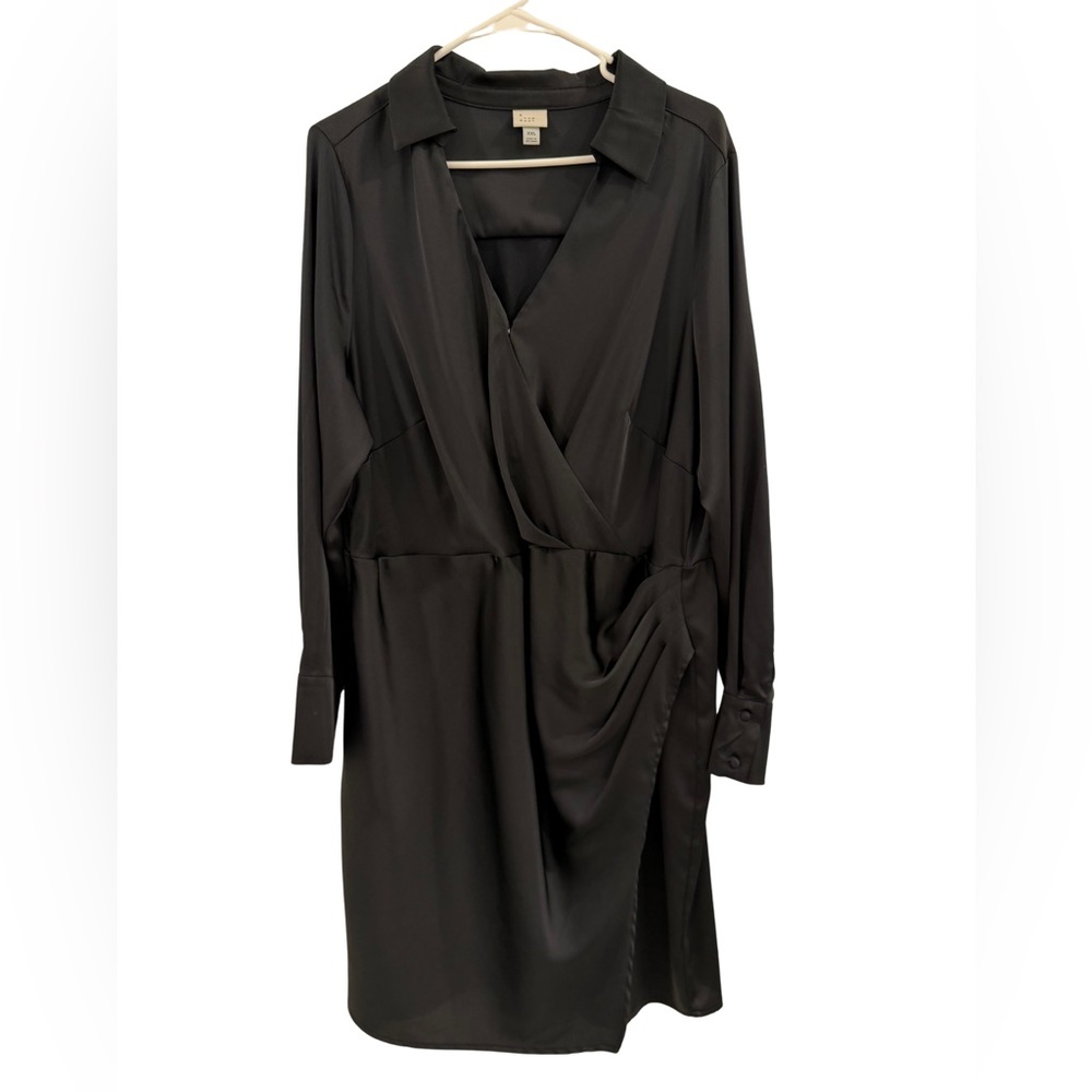 a new day Black Long Sleeve Dress